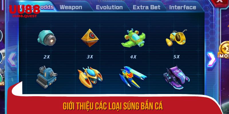 Giới thiệu các loại súng bắn cá